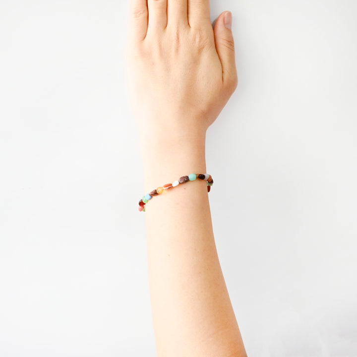 【オンラインショップ限定販売・数量限定】Talat　sanuk　ミックスオパールブレスレット