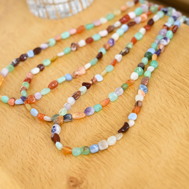 【オンラインショップ限定販売・数量限定】Talat　sanuk　ミックスオパールネックレス