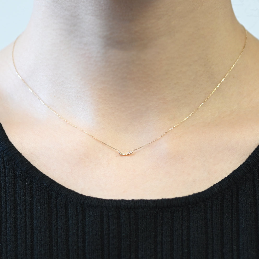 【BLACK FRIDAYクーポン対象外】Flutter ネックレス【K10YG】25AW