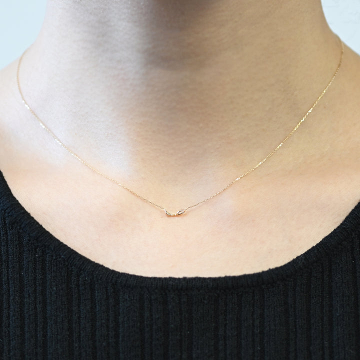 【BLACK FRIDAYクーポン対象外】Flutter ネックレス【K10YG】25AW