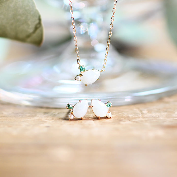 Greenery  ピアス【K10YG】25ss