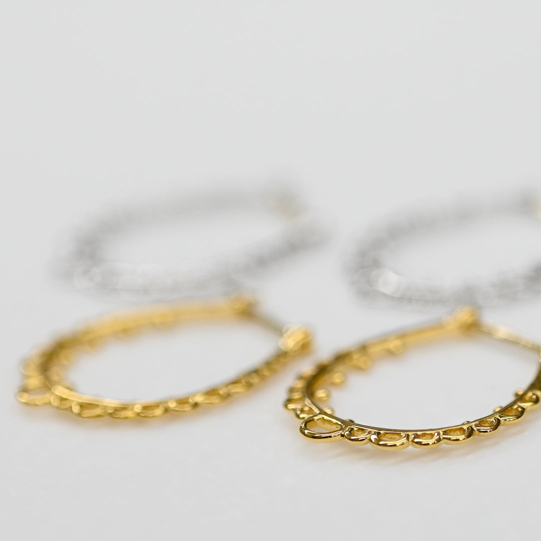 Talat　Kanok Lai Thai ②ピアス　【SV925＋K10YG】26ss