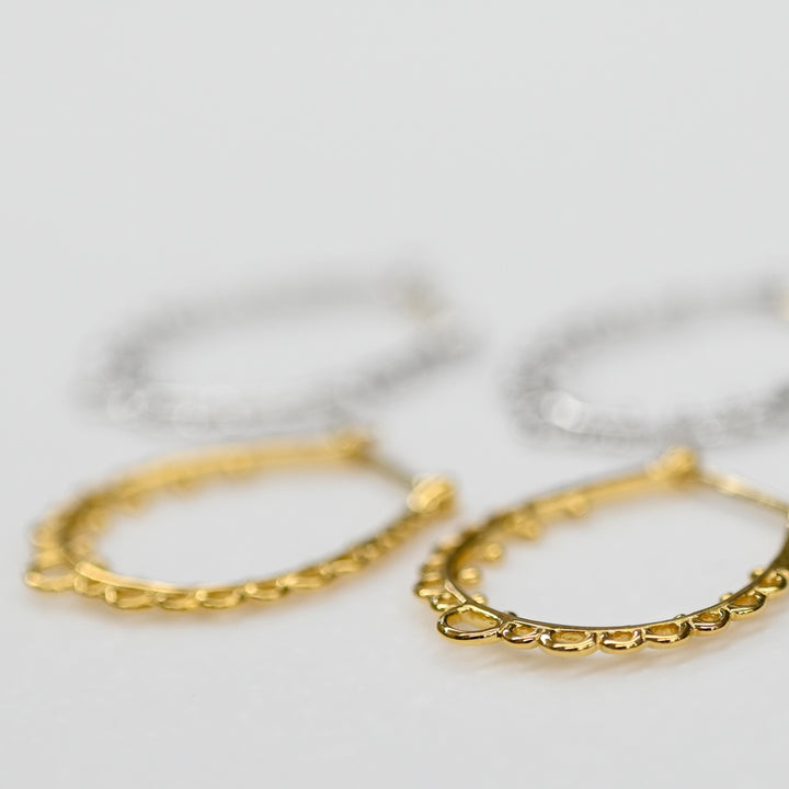 Talat　Kanok Lai Thai ②ピアス　【SV925＋K10YG】26ss