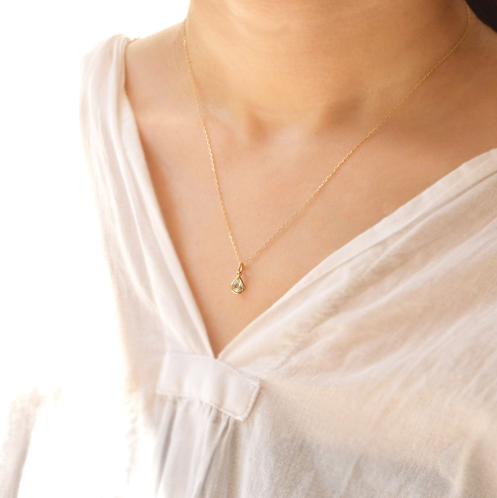 【各種クーポン・ポイントのご利用不可】花雫　グリーンアメジスト　チャーム　22SS