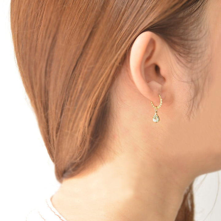 【各種クーポン・ポイントのご利用不可】花雫　グリーンアメジスト　チャーム　22SS