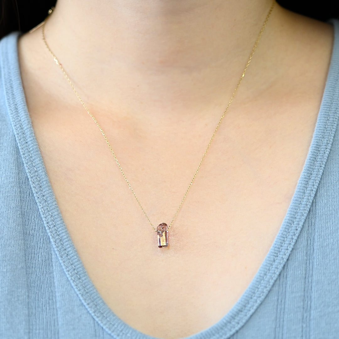 atsumeru jewelry ピンク トルマリン原石25ss