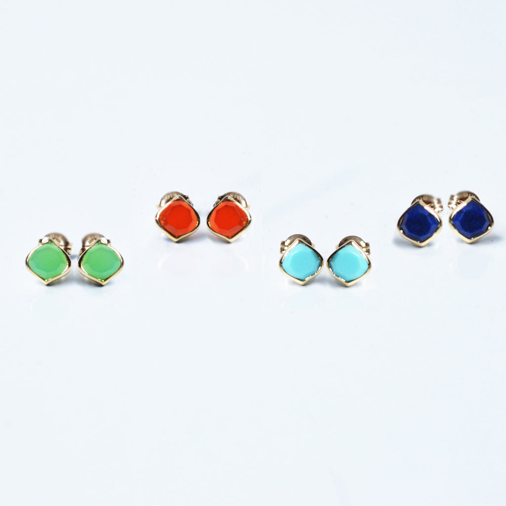 【各種クーポン・ポイントのご利用不可】サハラ　ターコイズ　ピアス　22SS