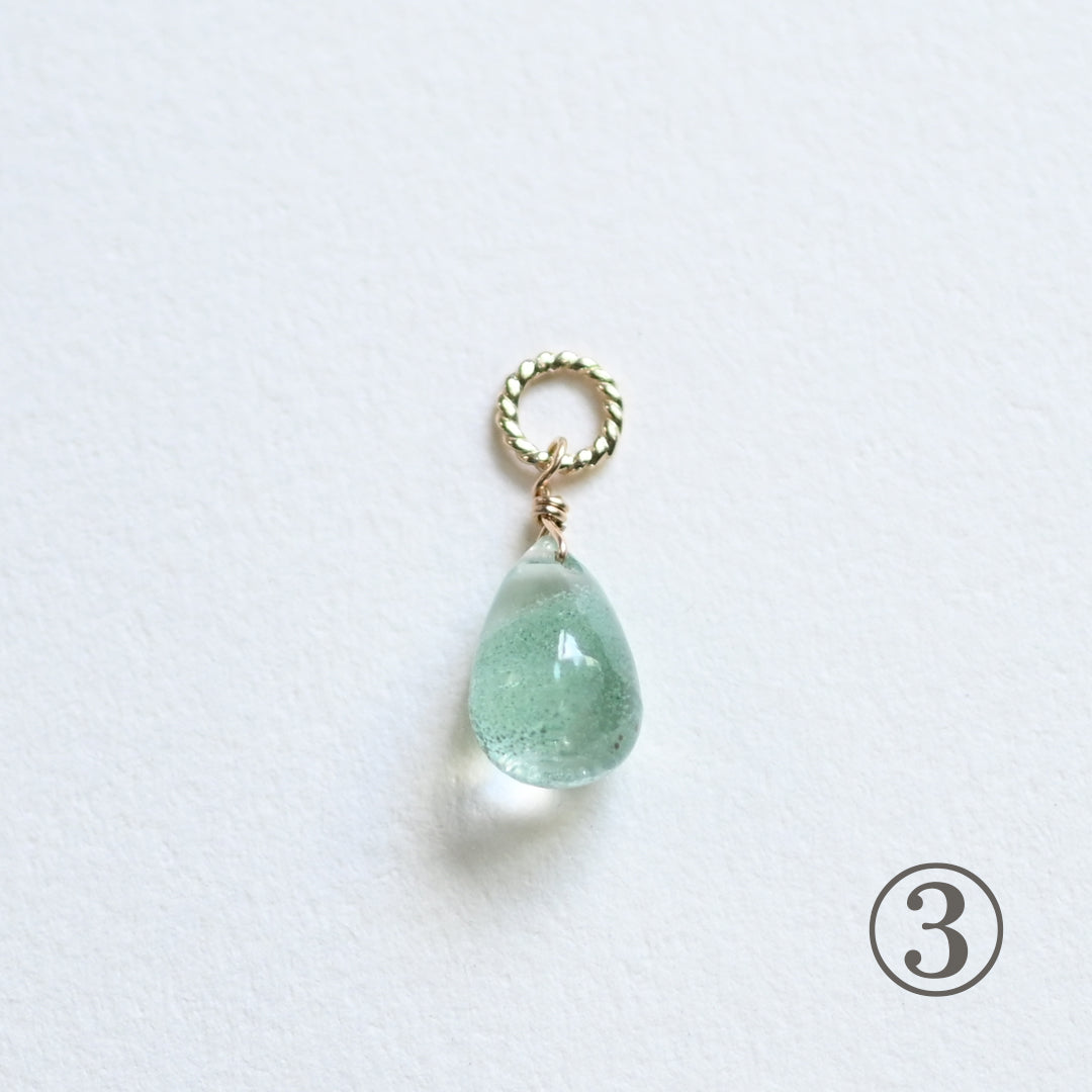 1点物ファントムクォーツチャーム【K10YG】26ss