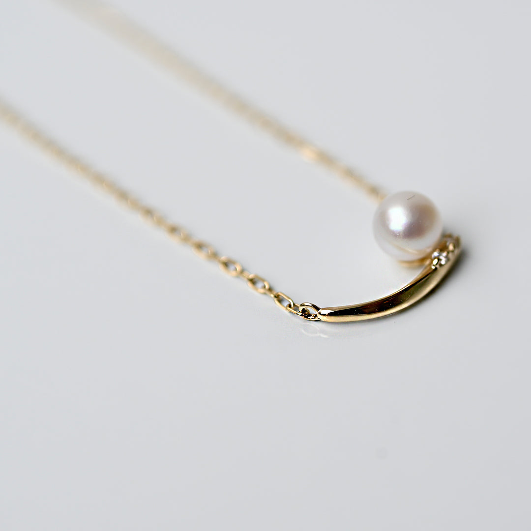 Over the moon ネックレス【K10YG】25ss