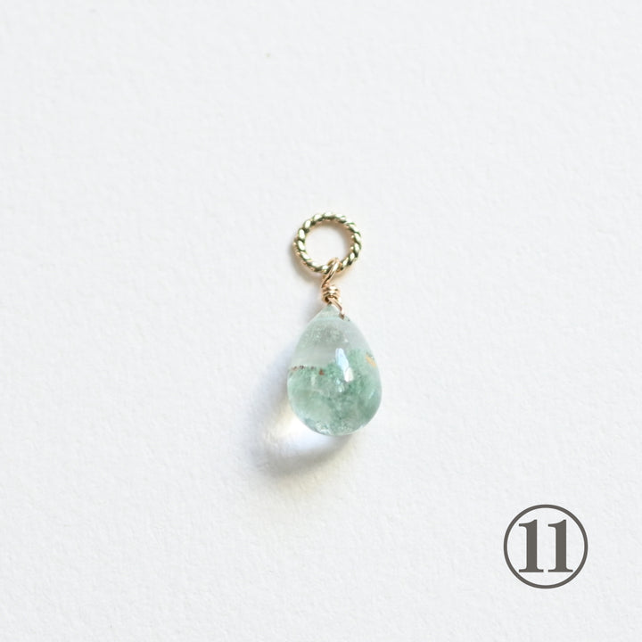 1点物ファントムクォーツチャーム【K10YG】26ss