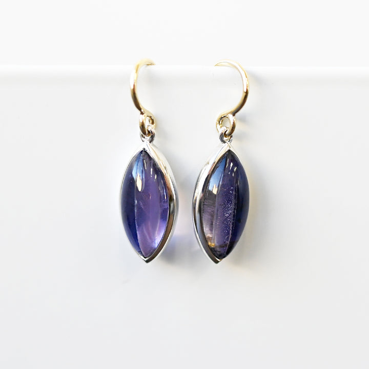 Talat　Consonance　アメジスト＆アイオライト ピアス　26ss