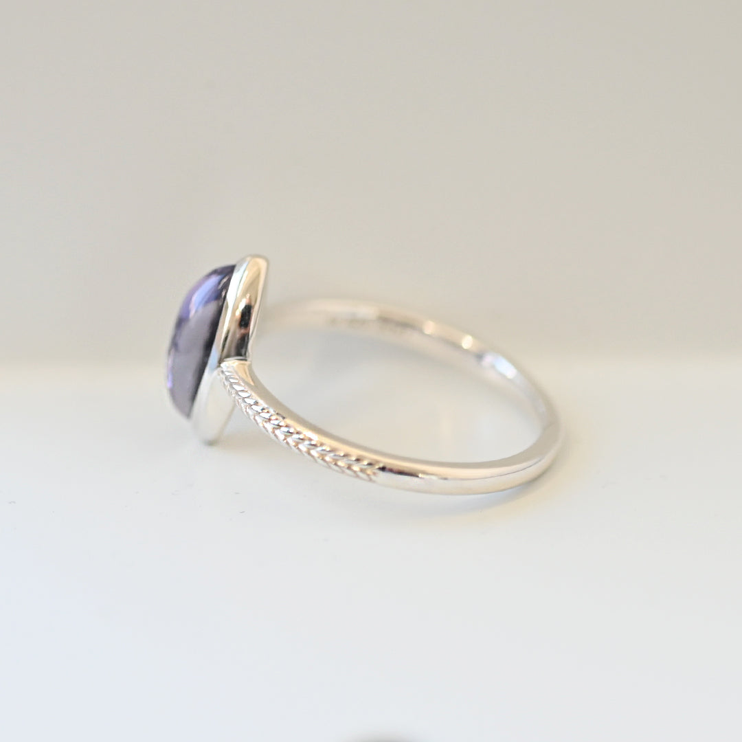 Talat　Consonance　アメジスト＆アイオライト　リング　26ss