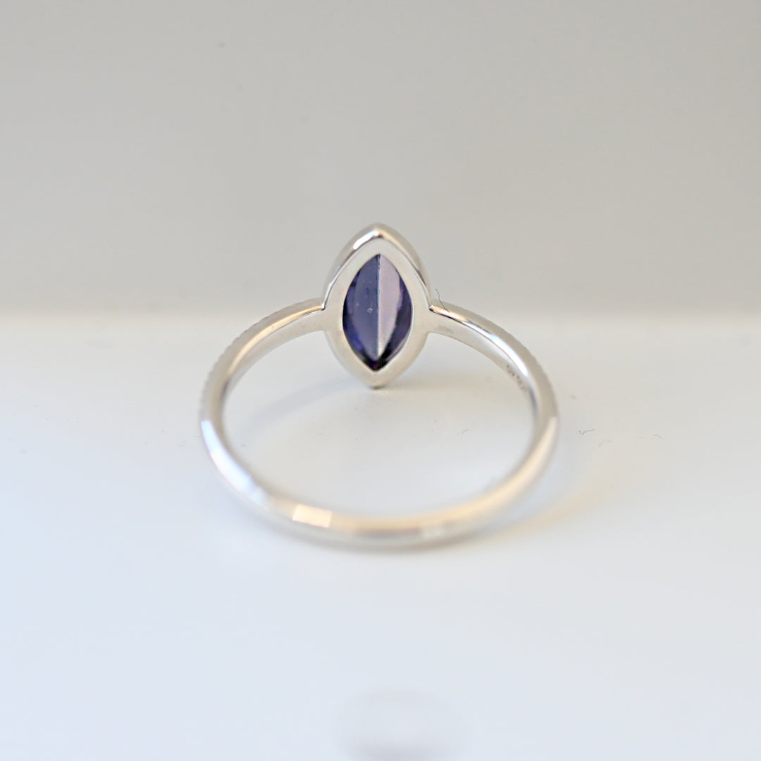 Talat　Consonance　アメジスト＆アイオライト　リング　26ss