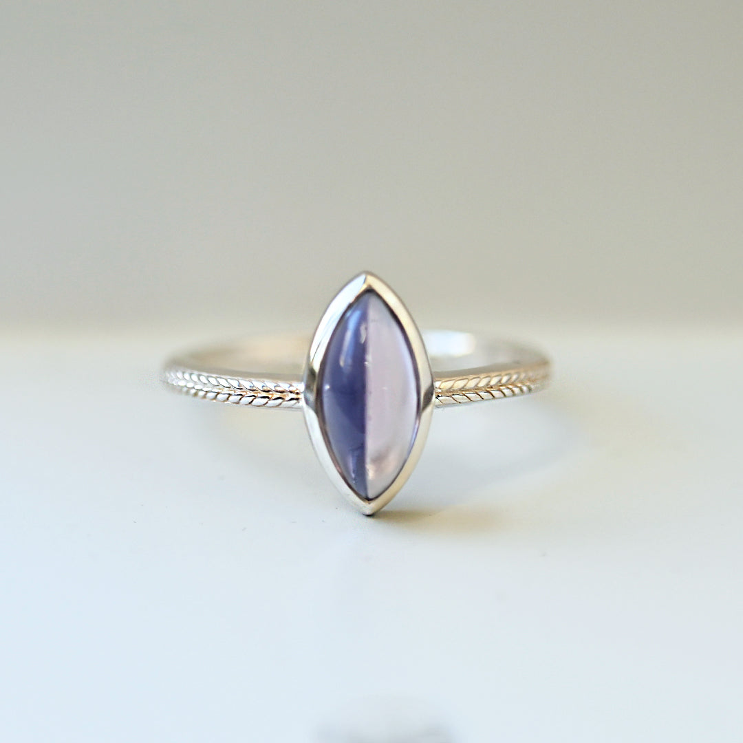 Talat　Consonance　アメジスト＆アイオライト　リング　26ss