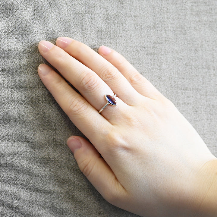 Talat　Consonance　アメジスト＆アイオライト　リング　26ss