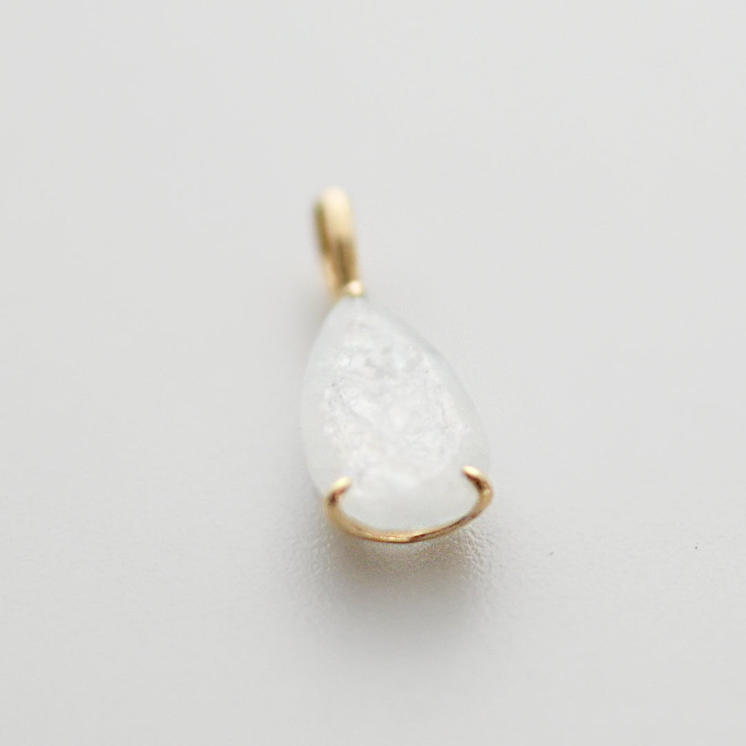 【数量限定】イリデッセンスアクアマリン ペンダントトップ【K10YG】26ss