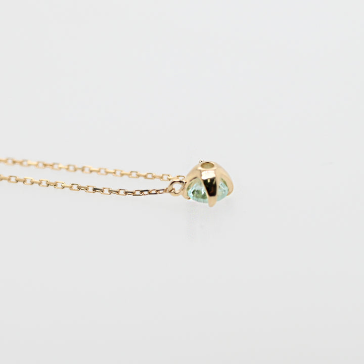 【数量限定】パライバトルマリンネックレス【K10YG】25AW