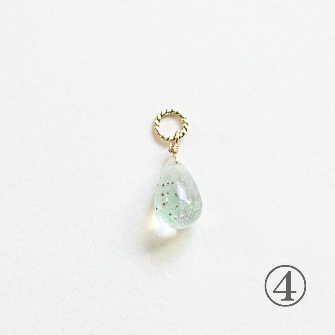 1点物ファントムクォーツチャーム【K10YG】26ss