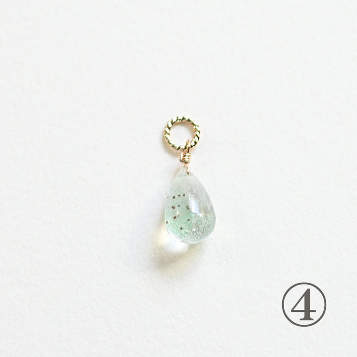 1点物ファントムクォーツチャーム【K10YG】26ss