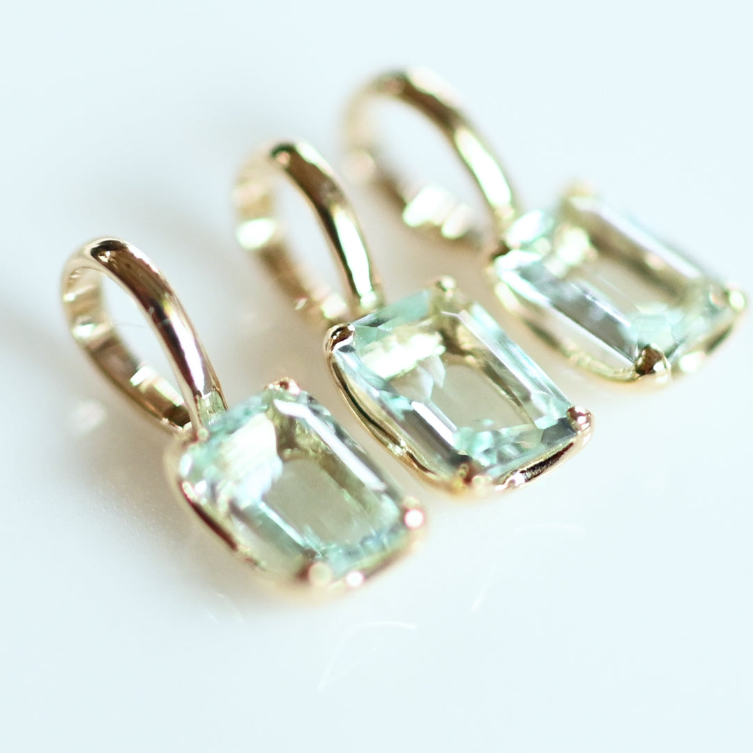 【数量限定】ミントベリルペンダントトップ 26ss