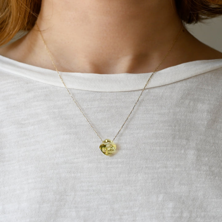 atsumeru jewelry  レモンクォーツクッションカット 24aw