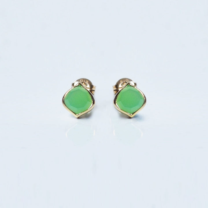 【各種クーポン・ポイントのご利用不可】サハラ　クリソプレーズ　ピアス　22SS