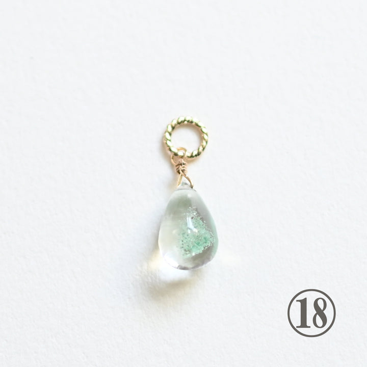 1点物ファントムクォーツチャーム【K10YG】26ss