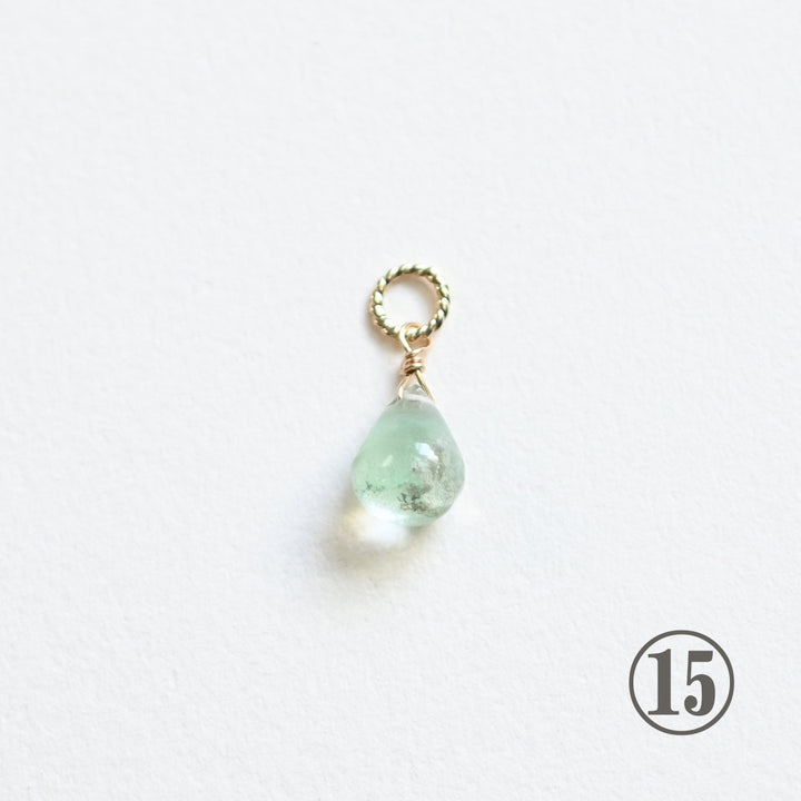 1点物ファントムクォーツチャーム【K10YG】26ss