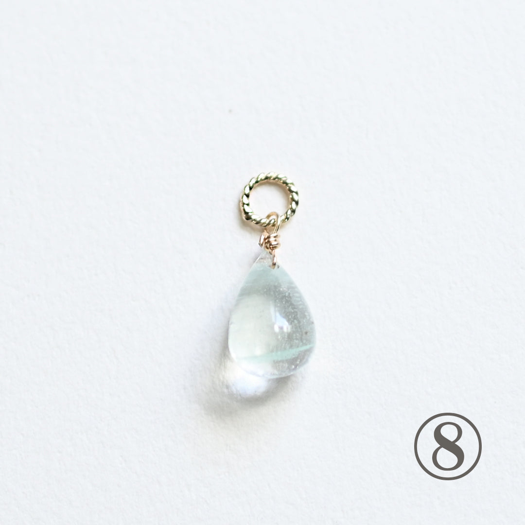 1点物ファントムクォーツチャーム【K10YG】26ss