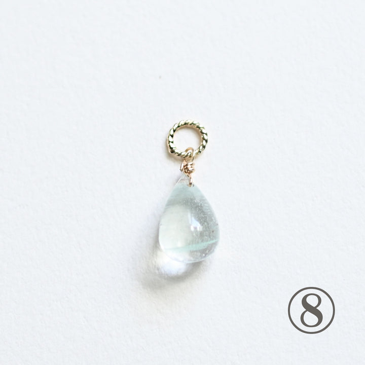 1点物ファントムクォーツチャーム【K10YG】26ss