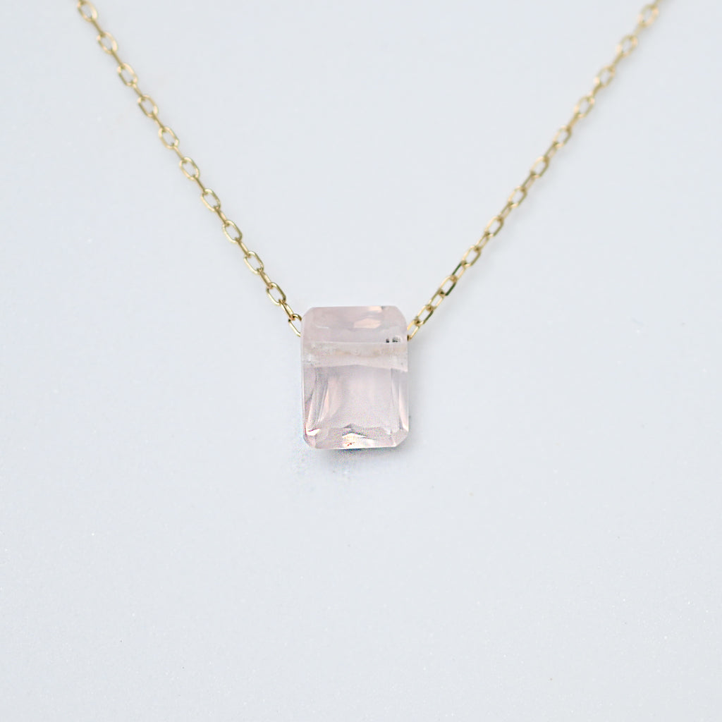 atsumeru jewelry ローズクォーツオクタゴンカット 24aw
