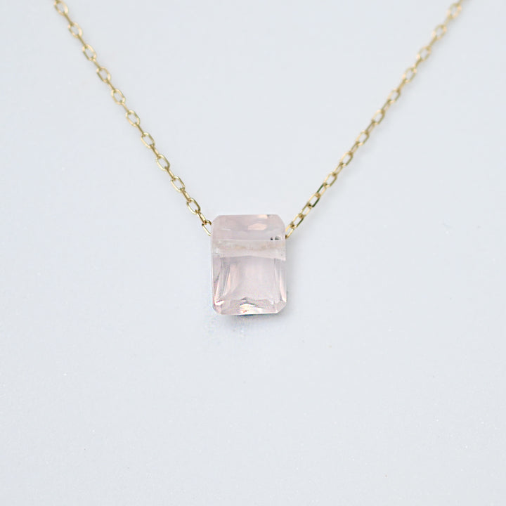 atsumeru jewelry ローズクォーツオクタゴンカット 24aw