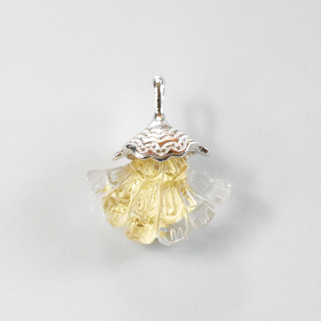 【数量限定】Talat Ornament 金箔入り トリプレット ペンダントトップ②【SV925】