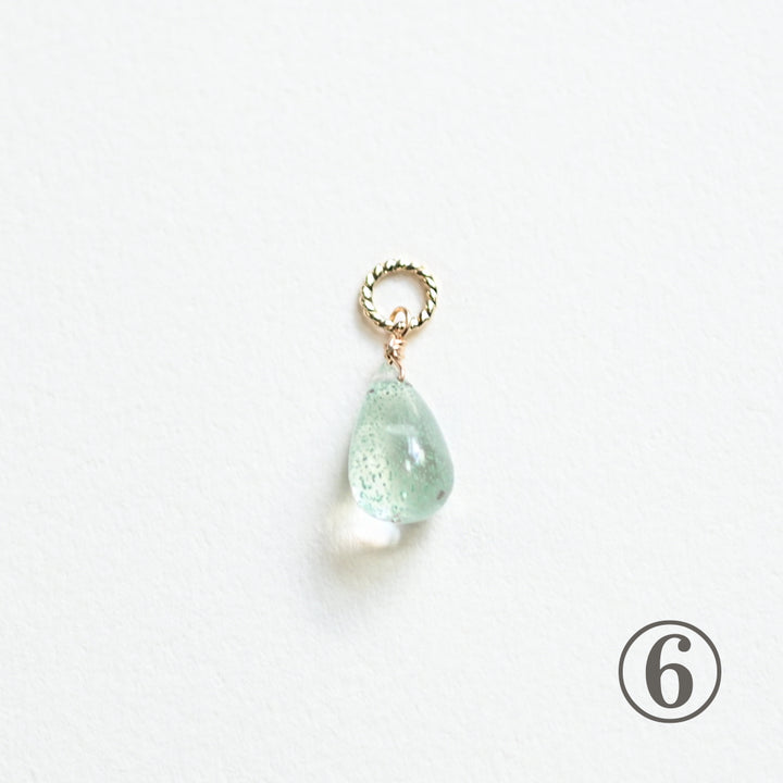 1点物ファントムクォーツチャーム【K10YG】26ss