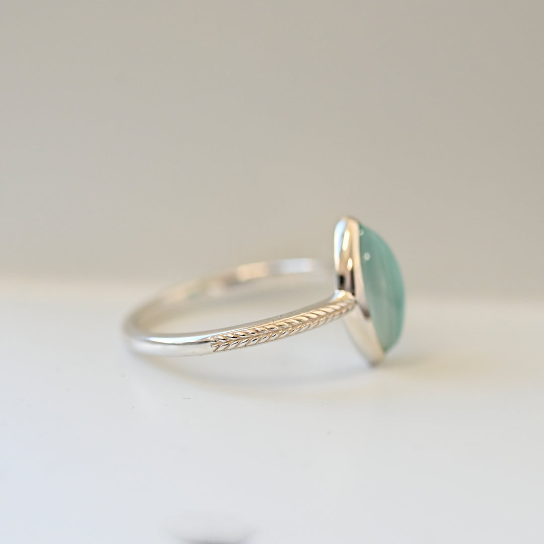 Talat　Consonance　ターコイズ＆マザーオブパール　リング　26ss