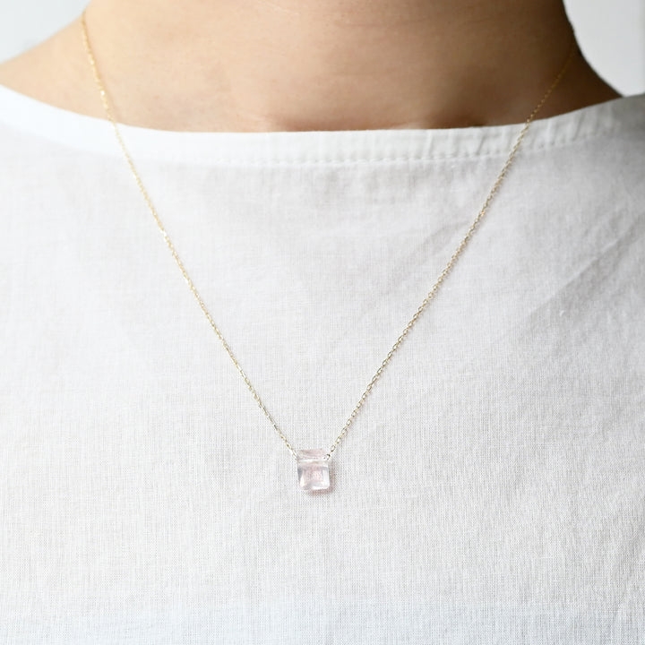 atsumeru jewelry ローズクォーツオクタゴンカット 24aw