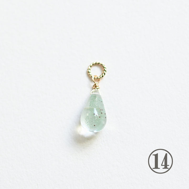 1点物ファントムクォーツチャーム【K10YG】26ss