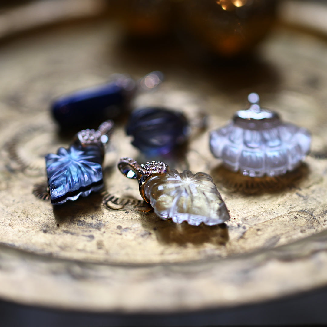 数量限定】Talat Ornament フローライト ペンダントトップ【SV925