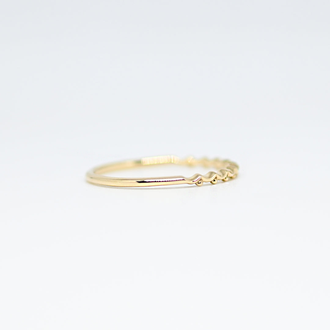 pattern　リング　②【K10YG】26ss