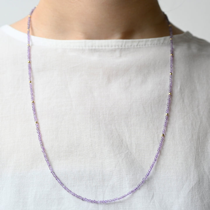 Talat　sanuk　アメジスト ネックレス　25ss