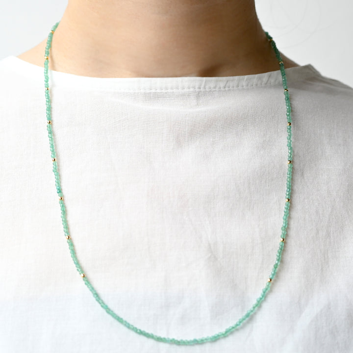 Talat　sanuk　アベンチュリンネックレス　25ss