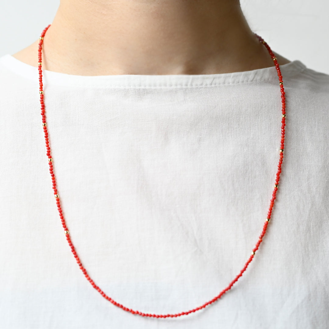 Talat　sanuk　珊瑚 ネックレス　25ss