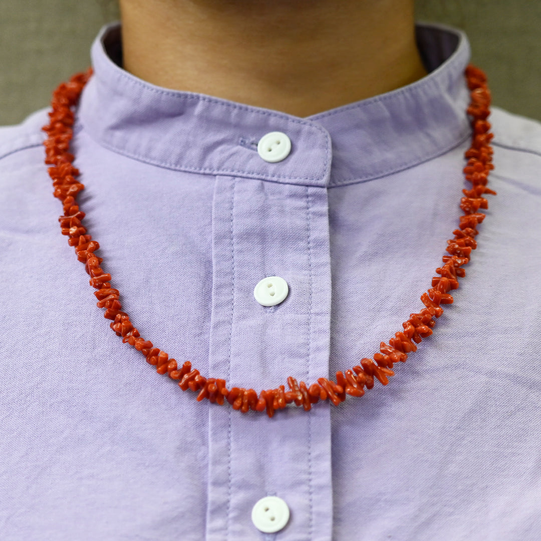 Talat　sanuk　赤珊瑚ネックレス　25AW