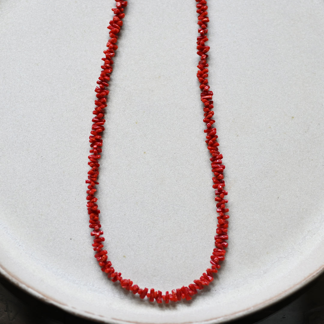 Talat　sanuk　赤珊瑚ネックレス　25AW
