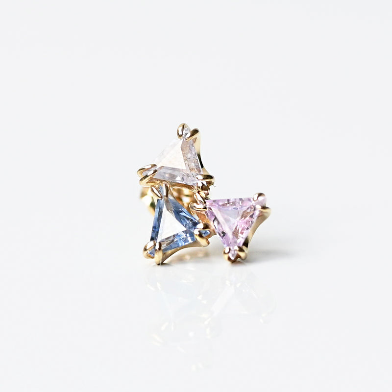 【数量限定】パステルサファイヤのピアス 23/ss
