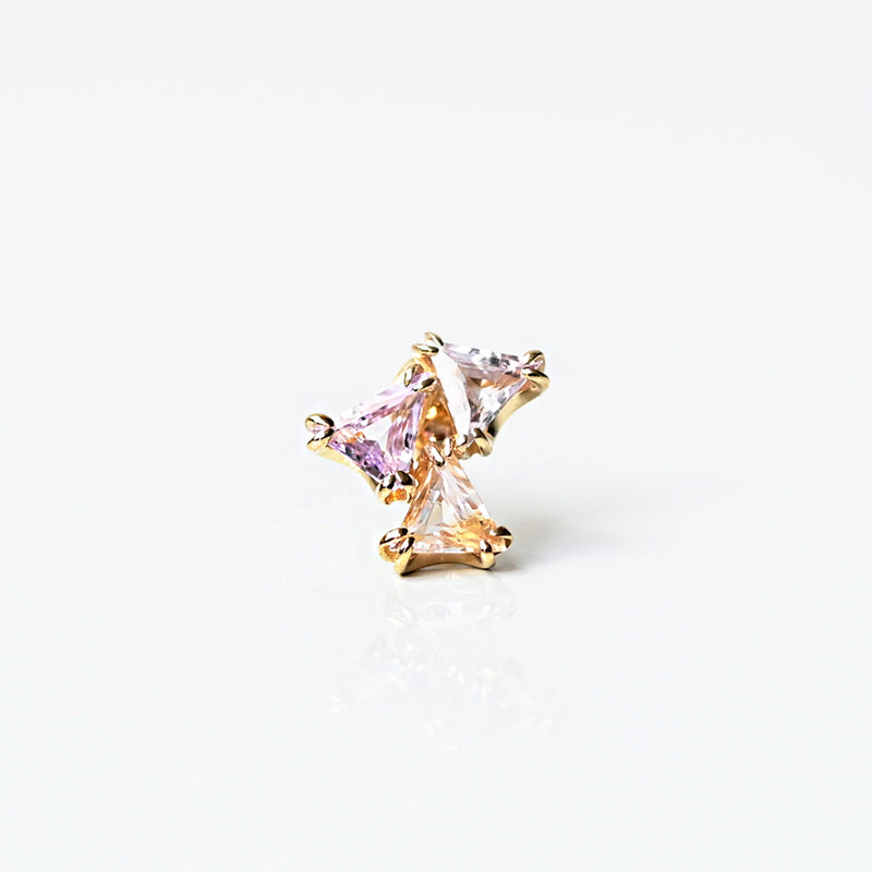 【数量限定】パステルサファイヤのピアス 23/ss