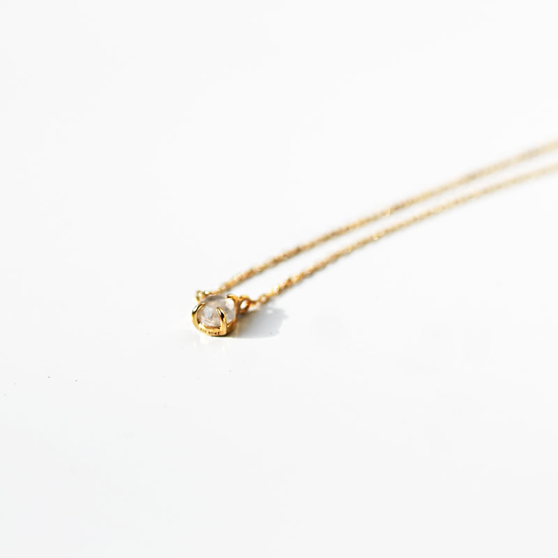 ローズカットナチュラルカラーダイヤモンドネックレス【数量限定5点】23SS