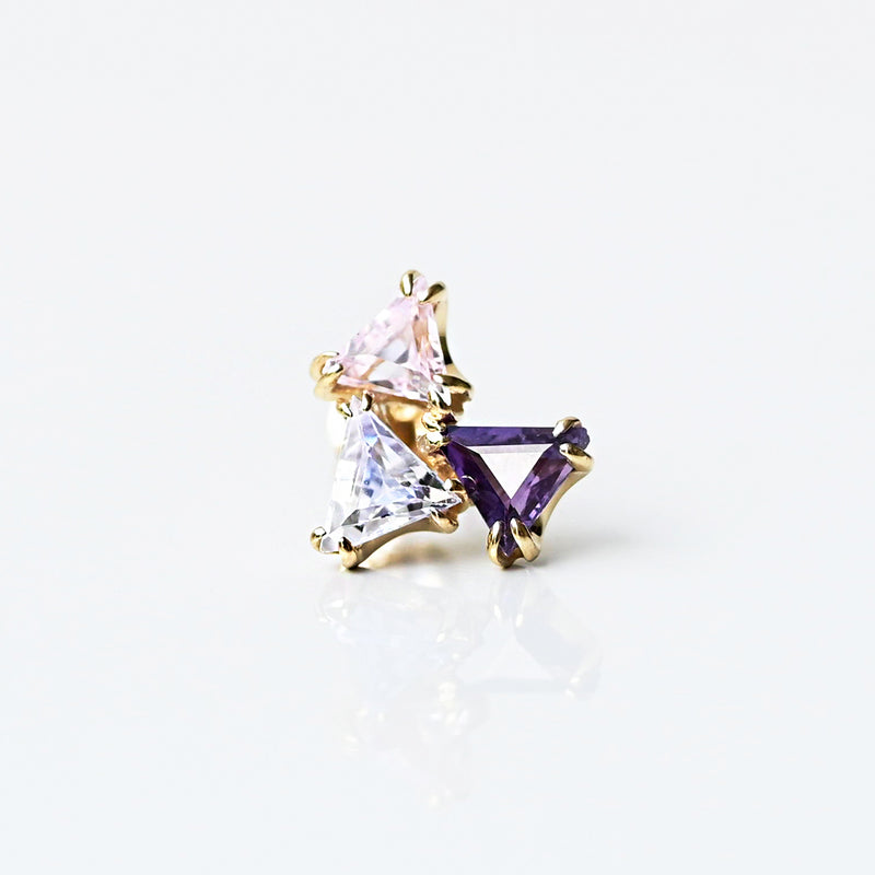 【数量限定】パステルサファイヤのピアス 23/ss
