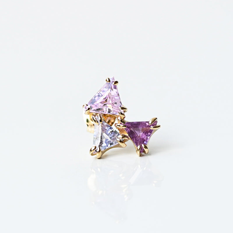 【数量限定】パステルサファイヤのピアス 23/ss