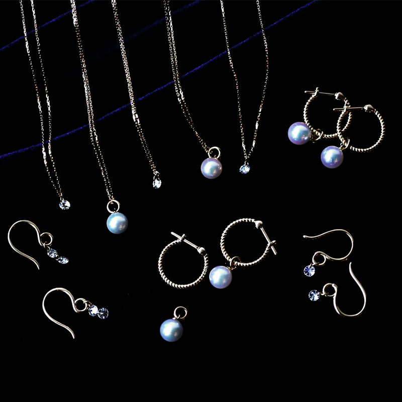 限定品 アコヤパール ピアス